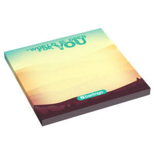 Бумага для заметок с клеевым краем 50л Ultra Sticky Scenic 75*75мм с рис LSn_39S16