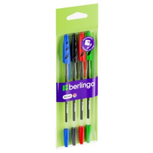 Набор шариковых ручек Tribase 4шт 4цв 1мм CBp_10104