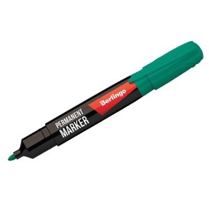 Маркер перманентный 2мм Multiline PE200 зеленый пулевидный PM6101