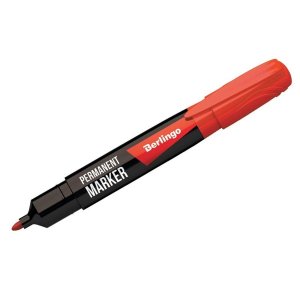 Маркер перм Multiline PE200 красный пулевидный 2мм PM6102