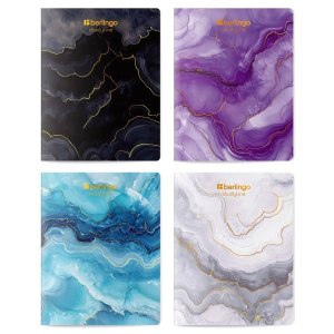 Тетрадь  48л Клетка Golden Shade 80г/м2 софт-тач асс CBs_48S22