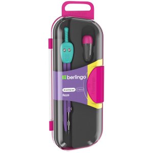 Готовальня 2 предм Raze циркуль 135мм мятный DS_40002c