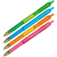 Авторучка шар 0,7мм Синяя MC Gold Click корп асс GCC07-02