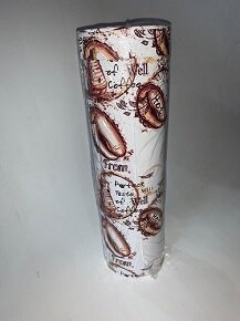 Тубус под бутылку Кофейные 9,2*9,2*32см ПП-8635