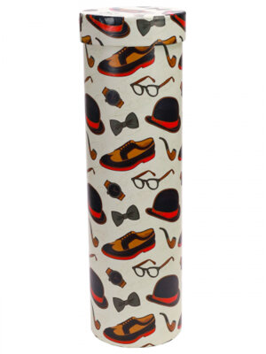 Тубус под бутылку Man 9,2х9,2х32см ПП-0935