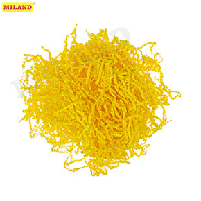 Бумажный наполнитель 100г Интенсив желтый ширина 2мм НБ-2113