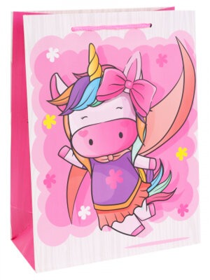 Бумажный пакет Единорог спешит на помощь ПКП-3167