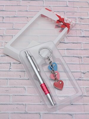 Набор подарочный 2 в 1 Самой модной ручка брелок в асс ПН-2562