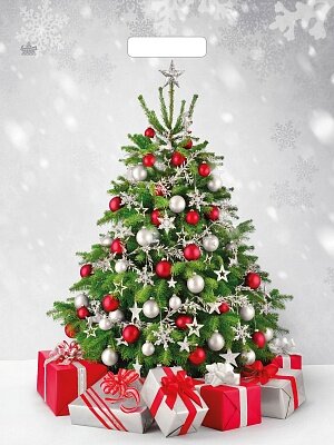 Полиэтиленовый пакет Подарки у елки н00225499