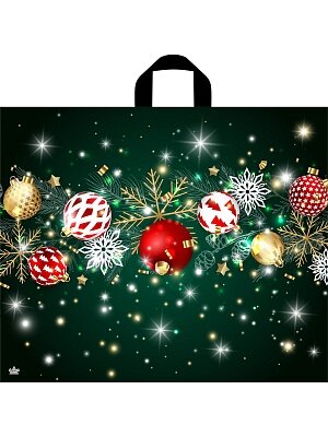 Пакет полиэтиленовый Новогоднее мерцание н00225520