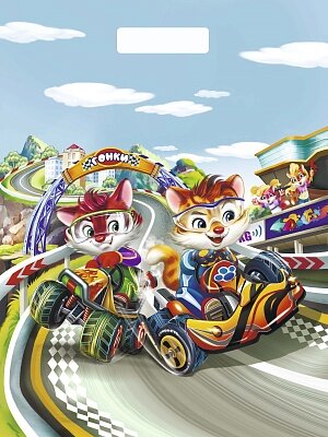 Полиэтиленовый пакет Гонщики ПО-9071