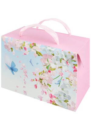 Подарочный пакет коробка с глян лам 15*11*9см S Волшебство 250г ПКП-9060