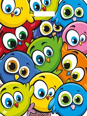 Полиэтиленовый пакет Забавные птички 45*38 н00228481