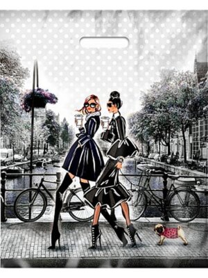 Полиэтиленовый пакет Подружки лам 38х47 СП-4588