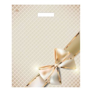 Полиэтиленовый пакет вырубной Изысканность 45*38/60мкм н00268702