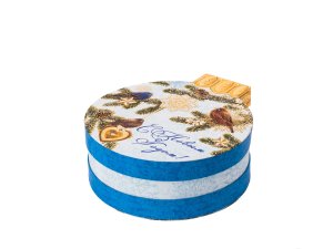 Подарочная коробка Зимние птицы Мелован 15х16,8х6см 78470