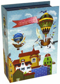 Коробка подарочная Дирижабли в лето M Мелован 42375