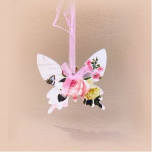 Декор подвесная фигурка из древесины павловнии 28799