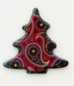 Декор магнит из агломерированного феррита 5,2*5,3см 31513