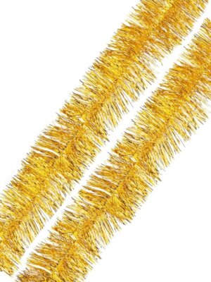 Мишура Золото из ПЭТ 12х200см 78395