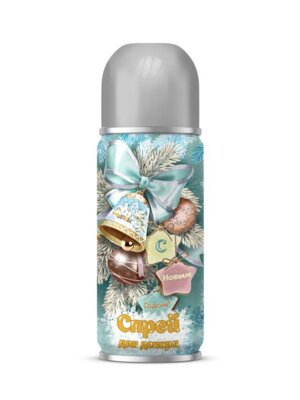 Синтетический спрей Серебро для новогоднего декора 86515