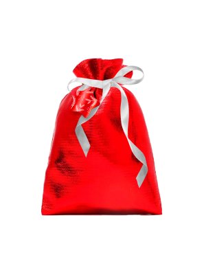 Мешочек из нетканого материала полипропилен с полиэстеровой лентой 30*45см 90588