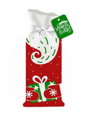 Мешочек из нетканого материала полипропилен с полиэстеровой лентой 34*15*10см 90582