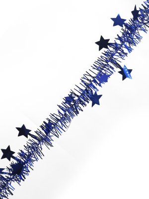Новогодняя мишура из ПЭТ 5*200см Синяя 94073