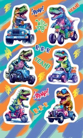 0-11-656 Наклейки Динозавр
