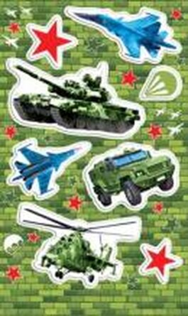 0-11-23112 Наклейки Военная техника