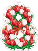 0-35-8028 Плакат фигурный 8 Марта 