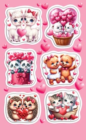 0-11-14155 Наклейки Милашки