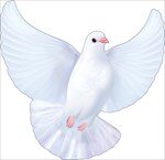 Украшение Голубь правый