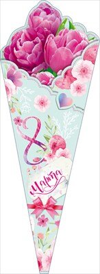 Открытка букет 8 Марта 81.996