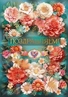 Открытка Поздравляем жен