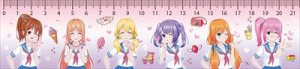 Закладка линейка Девочки Аниме