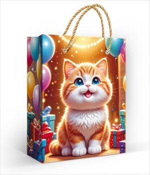 Бумажный пакет Рыжий котенок 9.0000837