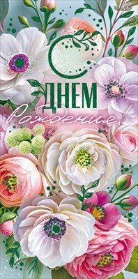 Конверт С Днем Рождения жен 9.0001264