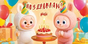 Конверт Поздравляю дет 9.0001722