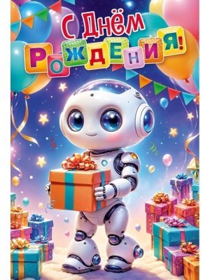 Открытка С Днем Рождения дет 9.0000615
