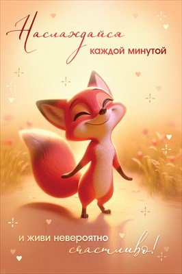 Открытка Наслаждайся каждой минутой дет