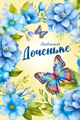Открытка Любимой доченьке