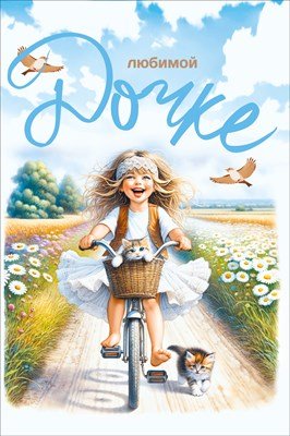 Открытка Любимой дочке