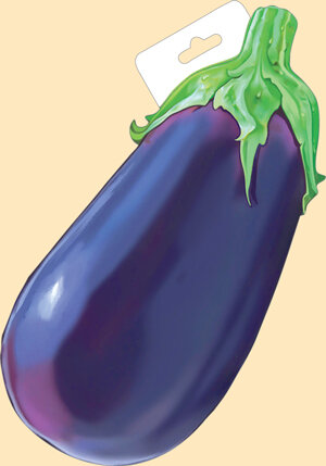 Плакат фигурный мини Баклажан 29,474,00