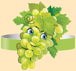 Ободок Виноград