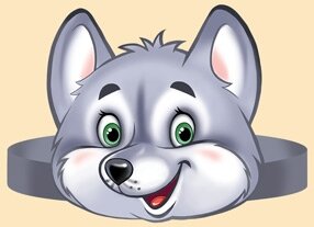 Ободок Волчонок