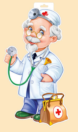 Плакат фигурный Айболит