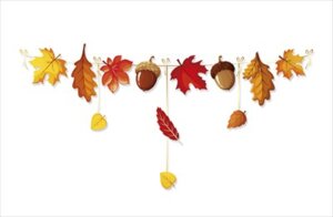 Гирлянда Желуди и листья 59,461,00
