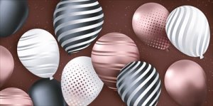 Конверт Без надписи подр Воздушные шары 3.0000961