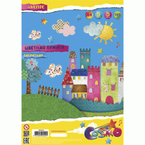 Бумага цв  5л 5цв Бархатная с европодвесом 8040510